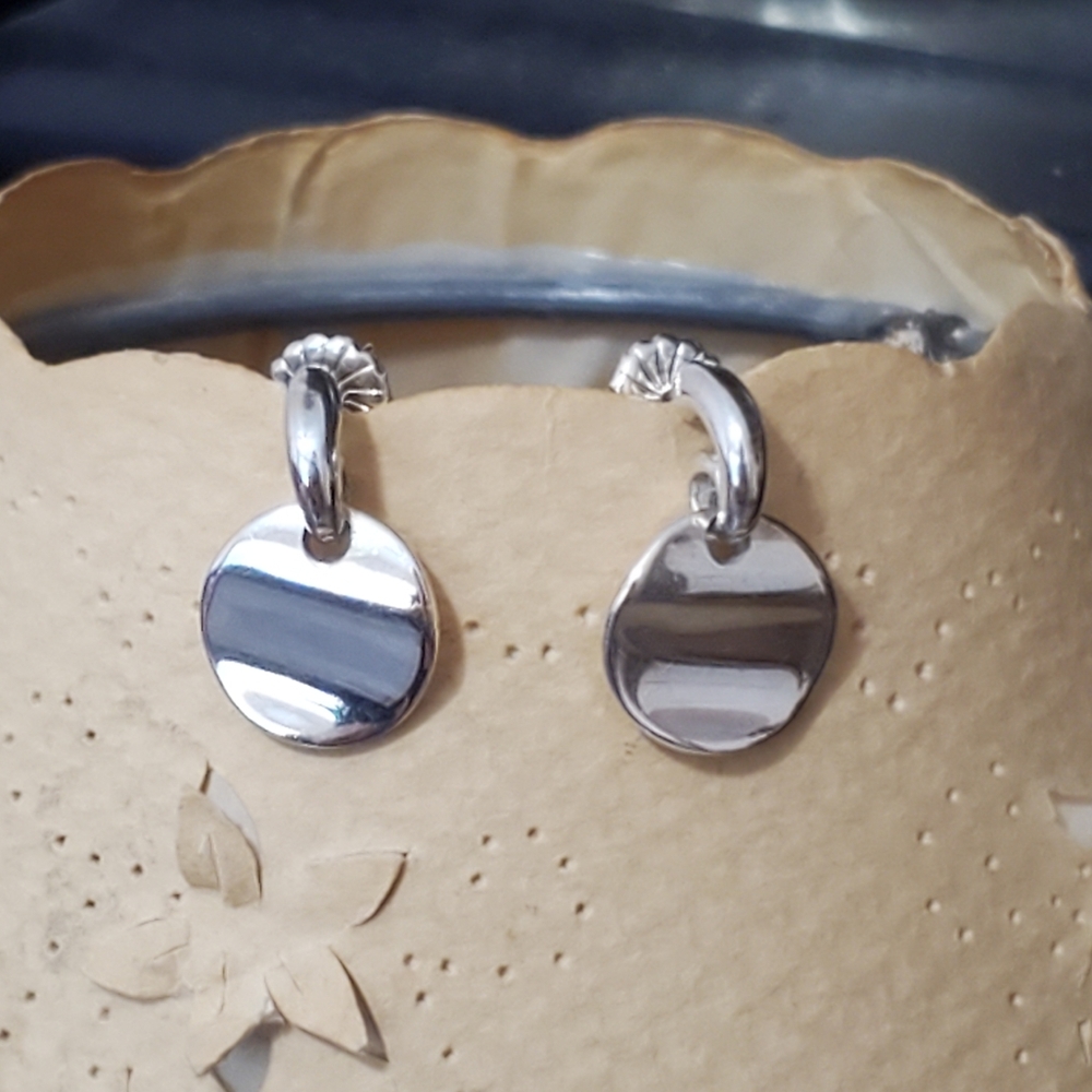 ZINA Sterling Charm Dangle Earrings - Picture 2 of 14